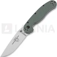 Ontario RAT-2 D2 Taschenmesser, satin, olivgrün
