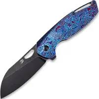 Kansept Knives Model 6 Timascus/Black Anodized Ti Taschenmesser