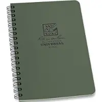 Rite in the rain Universal Spiral Notebook 973,4 5/8" x 7", Green, Notizbuch