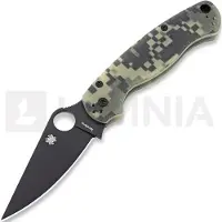 Spyderco Para Military 2 camo Taschenmesser, schwarz