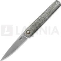 MKM-Maniago Knife Makers Flame L Taschenmesser, Drop Point, GC Micarta
