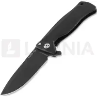 Lionsteel SR-11 Aluminum Chemical Black Taschenmesser, schwarz