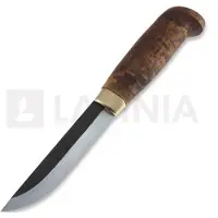 Kauhavan Puukkopaja Vuolupuukko 105 Finnenmesser, stained