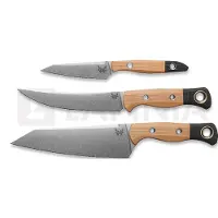 Benchmade 3 Piece Kitchen Knife Set Maple Valley Richlite Kitchen knife set