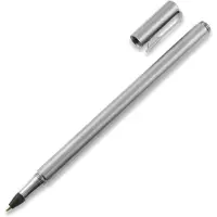 Flytanium Ti Stic Xtra Pen Sleeve - Satin Titanium, schwarz