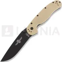 Ontario RAT-1 Taschenmesser, desert tan/schwarz