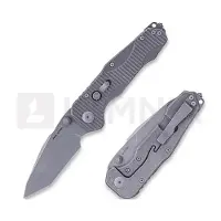 RealSteel Evolution Tanto Taschenmesser, Grey Stonewash, Titanium