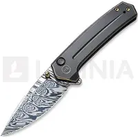 We Knife Culex Taschenmesser, Heimskringla damasteel