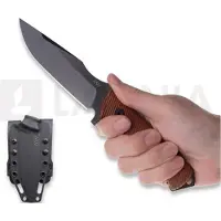ANV Knives M311 Comp - Elmax DLC - Micarta Messer, braun