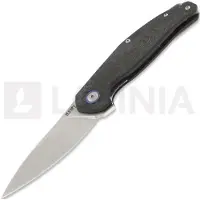 MKM Knives Goccia Linerlock Carbon Fiber