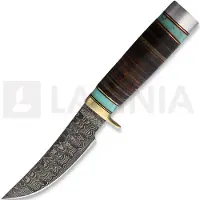Rough Ryder Damascus Hunter Granton Edge