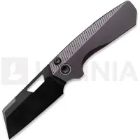 Vosteed Nip-L - Blackwash - Titanium Taschenmesser, purpur