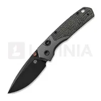 Vosteed Psyop 299 - Blackwash - Norplex UltreX Micarta Taschenmesser, schwarz