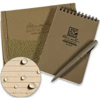 Rite in the rain Tri-Fold Kit 4" x 6", Tan