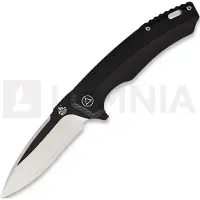 QSP Knife Woodpecker Taschenmesser, schwarz