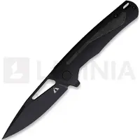 CMB Made Knives Spear Framelock CF Taschenmesser, schwarz