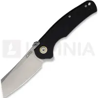 CJRB Crag D2 Taschenmesser, schwarz