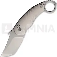 Cavol Kobra Buttonlock Karambit Taschenmesser, Lightwashed