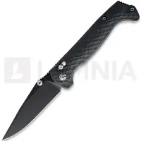 Toor Dropwing Taschenmesser, Shadow Black G-10, Black Gun-Kote