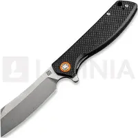 Artisan Tomahawk Linerlock D2 Small Taschenmesser, black textured