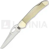 Bear & Son Lockback White Smooth Bone Taschenmesser