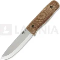 Work Tuff Gear Forester Gen 3 K329 Messer, scandi, two tone satin, canvas micarta, olive drab kydex