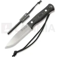 Joker Bushlord Messer, Black Micarta, Firesteel