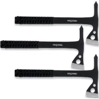 Cold Steel Throwing Axes 1.75" Blade, 3 Pack With Sheath