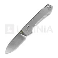 Vosteed Raccoon TiSlim Crossbar - Satin - Titanium Taschenmesser, grau