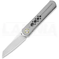 Kizer Cutlery Feist 2 X Series Reverse Tanto Taschenmesser, Gray Titanium, Stonewash