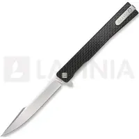 Ocaso Solstice Harpoon Satin Taschenmesser, Carbon Fibre