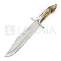 Joker Bowie 25 Hand Carved Stag Messer, Presentation Case