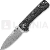 QSP Knife Hawk Damascus Taschenmesser