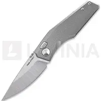 RealSteel Spectrum Premium Taschenmesser, Gray Titanium, Satin