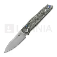 Reate PL-6 Taschenmesser, Black Micarta, Satin