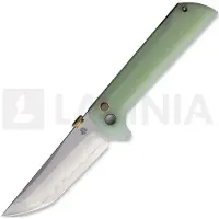 North Mountain Blade Chop 2 Button Lock Jade G-10 Taschenmesser