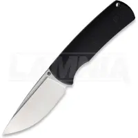 Petrified Fish Beluga - Satin - G10 Messer, schwarz