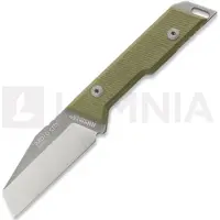 NN Knives Proto City Wharncliffe Messer, OD Green G-10