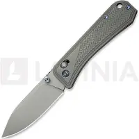 We Knife Bougie Banter, Upscale Art Deco Gray Ti, Stonewash