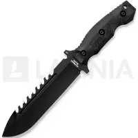 Halfbreed Blades Large Survival Knife Messer, schwarz