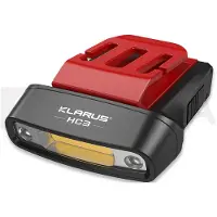 Klarus HC3 Cap Visor Light, rot