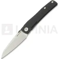 RealSteel Destra Grooved Black G-10 Taschenmesser