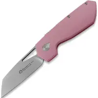 Maserin FOLDING KNIFE,M390-PINK G10 HD.