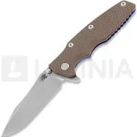 Hinderer Eklipse 3.5" Spearpoint Tri-Way Stonewash Blue Fde G10 Taschenmesser