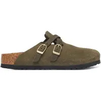 Birkenstock Pantoletten Blair D-Buckle 1033158 Dunkelgrün 40
