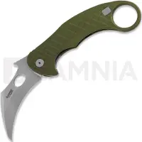 Lionsteel L.E.One Stonewash Taschenmesser, grün