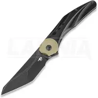 Bestech Excentric - Blackwash - Titanium Taschenmesser, schwarz
