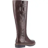Hush puppies Tallulah Leder Frauen Braun Stiefel