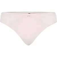 BOSS String "Pure", Damen, Gr. XL, light, pastel pink 680, Obermaterial: 75% Polyamid, 25% Elasthan, körpernah, Unterhosen String, körpernahe Form, mit Spitzeneinsatz