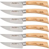 Laguiole Steakmesser Set 6-tlg. BISTRONOMY hellbraun